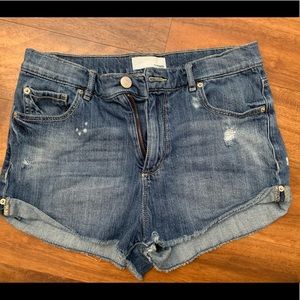 Garage retro high waist denim shorts size 9